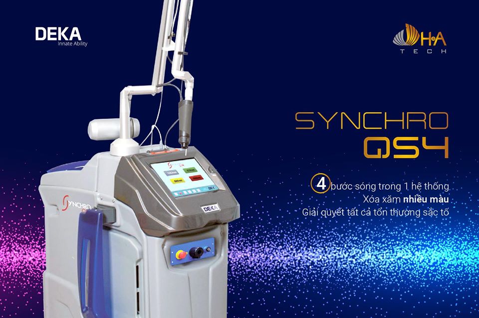 SYNCHRO QS4 - Công nghệ laser Châu Âu đỉnh cao 4 trong 1