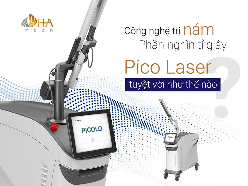 Picolo – Công nghệ Laser trị nám phần nghìn tỉ giây chuyển giao ĐỘC QUYỀN tại Việt Nam