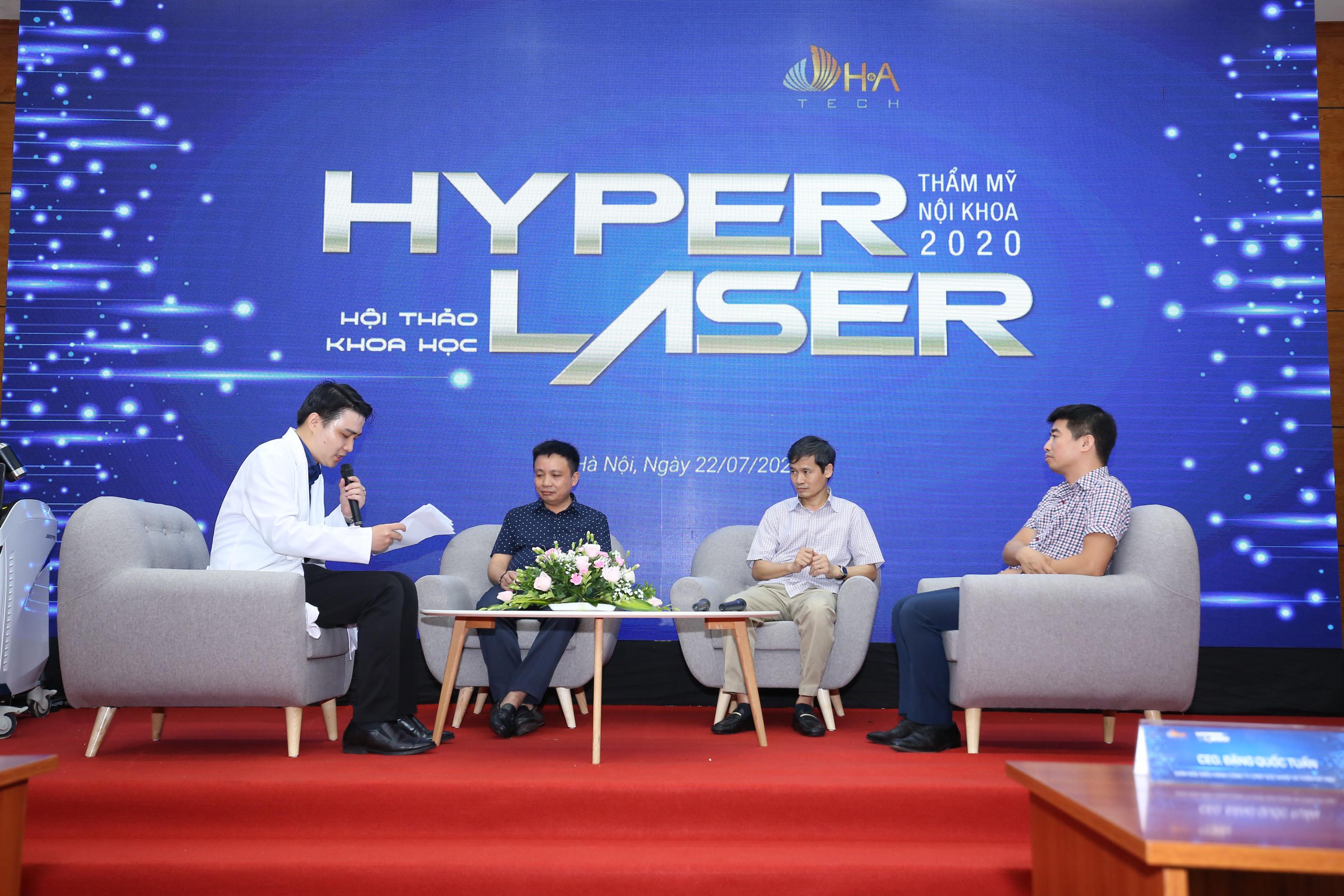 Hội thảo khoa học Hyper Laser quy tụ các bác sĩ đầu ngành